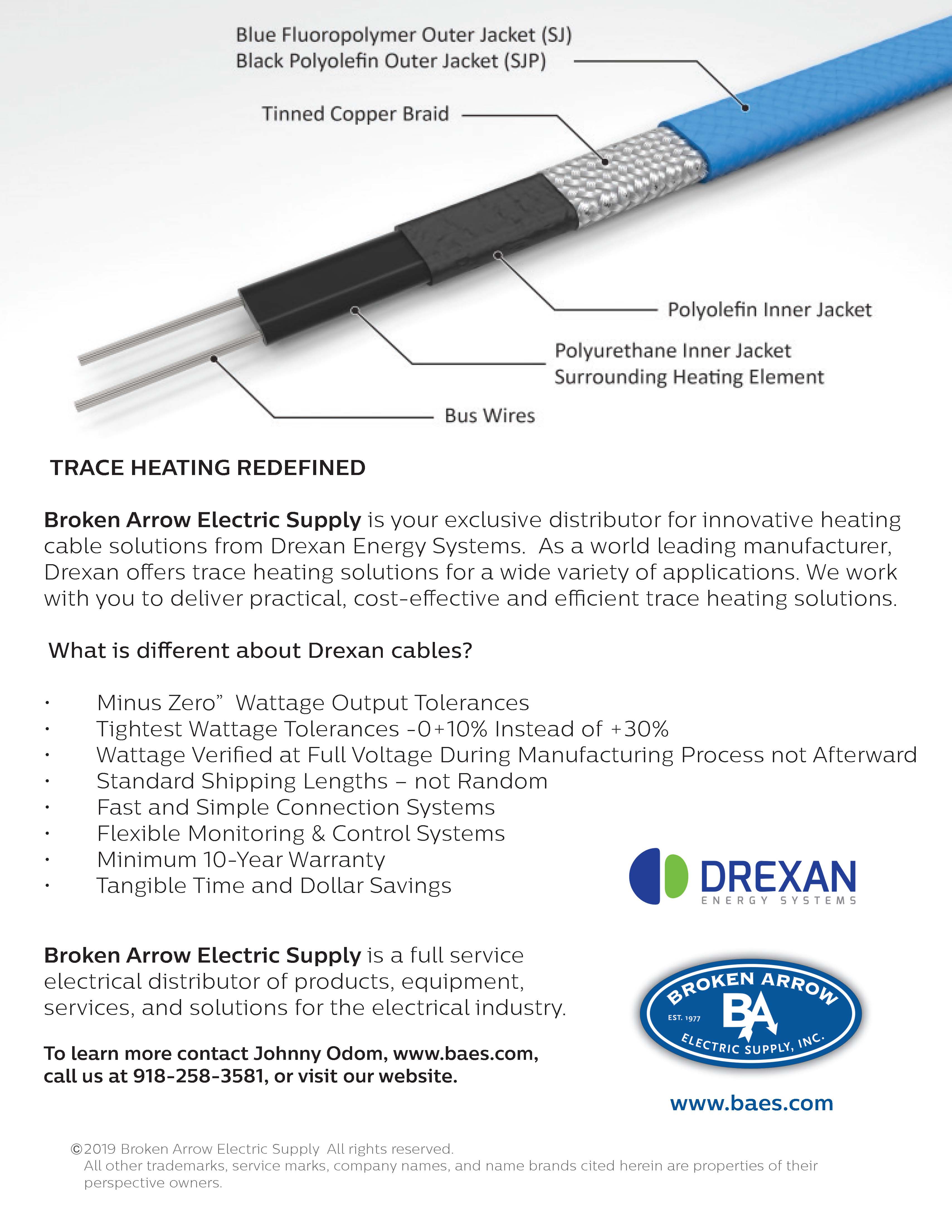 Heat Trace Broken Arrow Electric Supply, Inc (918) 2583581