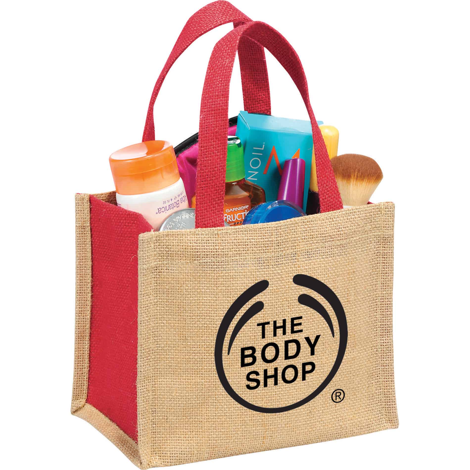 Mini Jute Gift Tote Bag Ladies