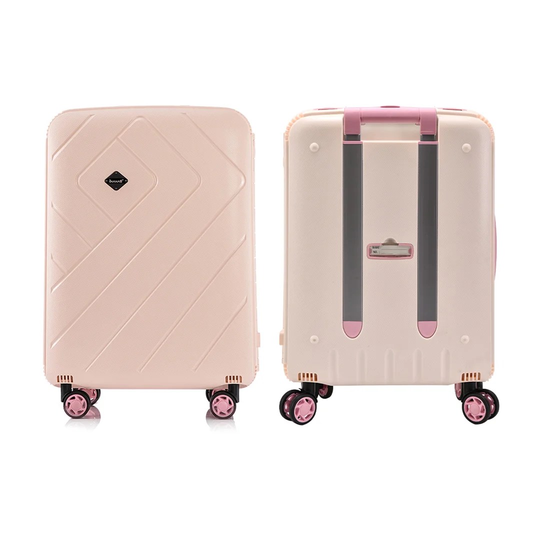 New PP Zipperless Traveling luggage Bag 20kg Chocolate Bag.lk