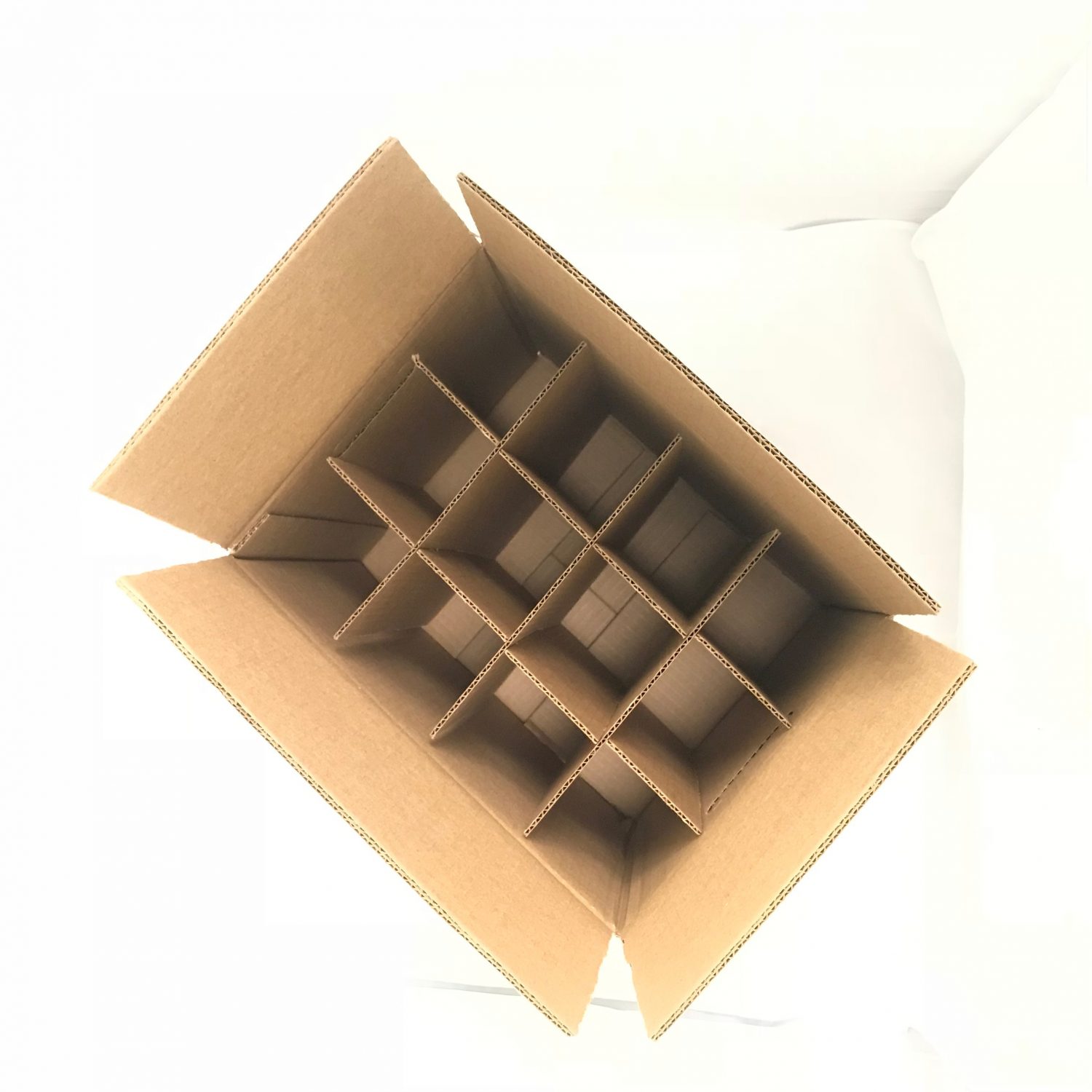 White Wine Shipping Box w/double corrugate Okanagan Bag & Box