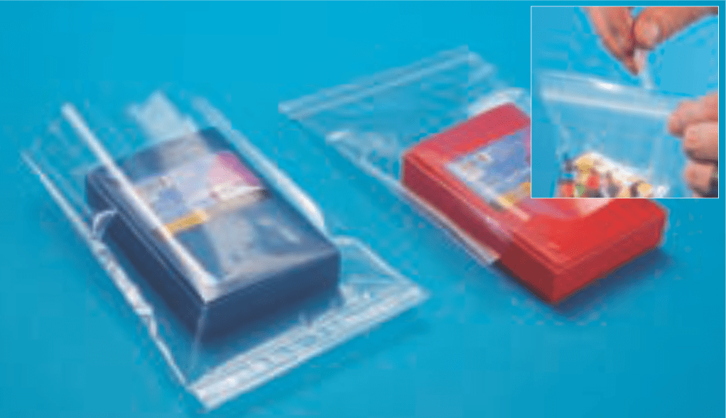 12 X 15" 2 mil Clear LDPE Tamper Evident Zip Top Bags Packed 1,000/Case