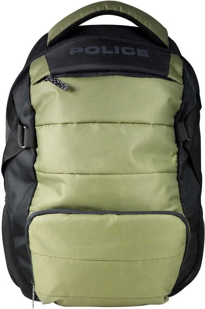 Police hedge laptop backpack Bag City