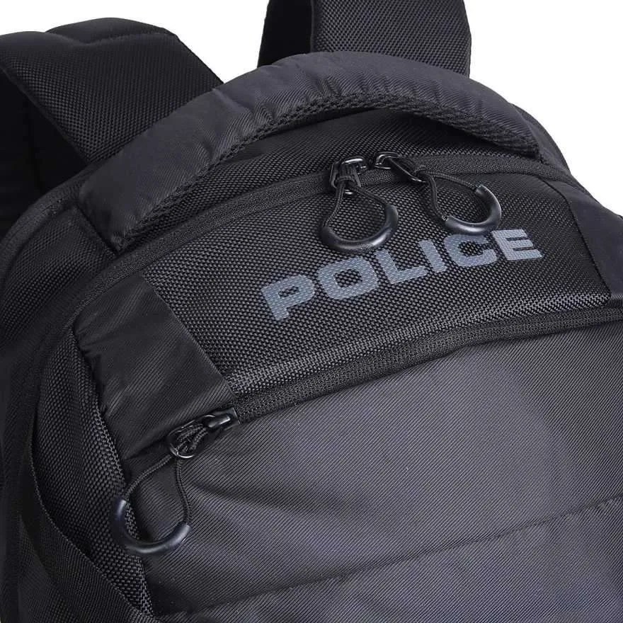 Police hedge laptop backpack Bag City
