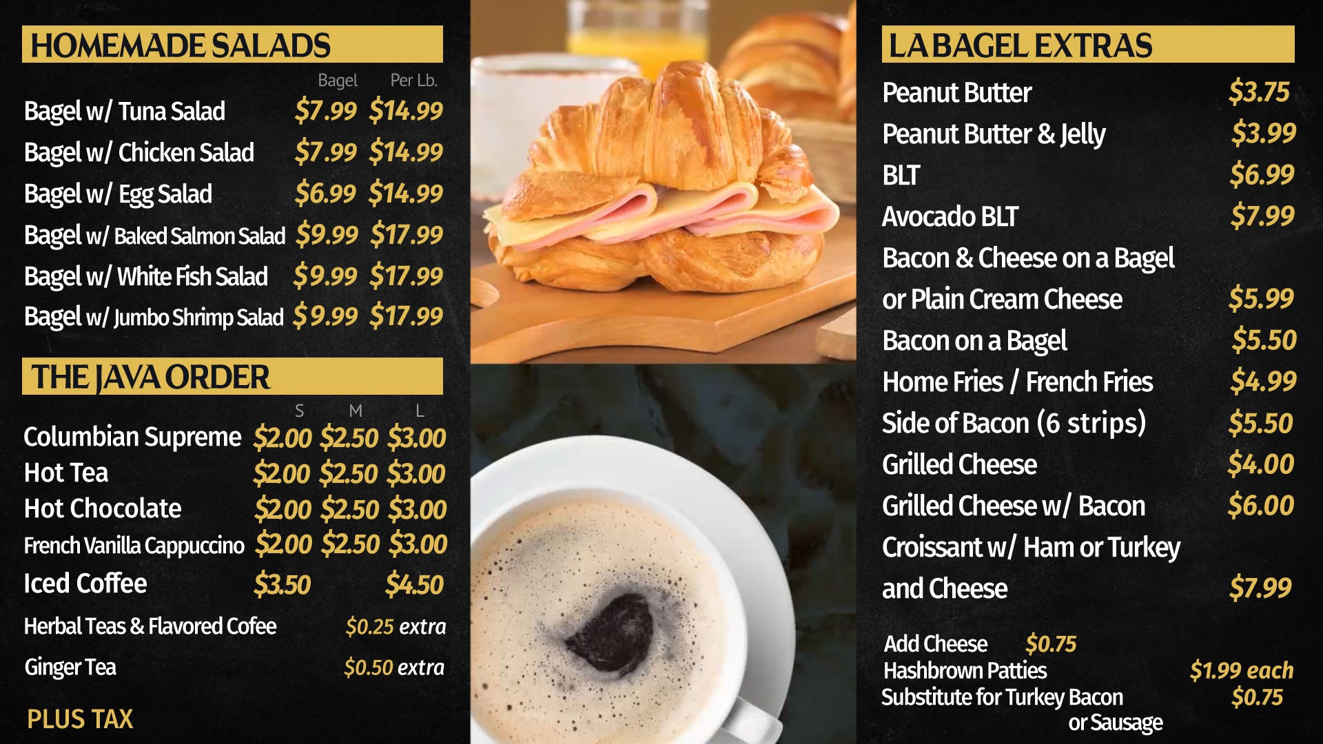 Menu Bagel Brooklyn, Best Bagel Brooklyn NY, Bagle NYC, Catering