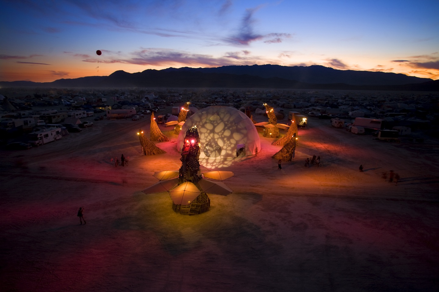 Burning Man and Bag End Loudspeakers professional sound