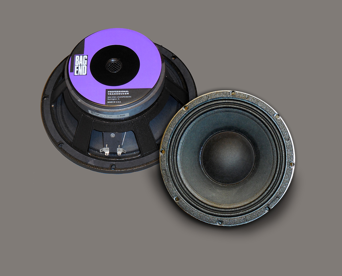 E10A Bag End Loudspeaker. Replaces E10, 6 year warranty, for D10