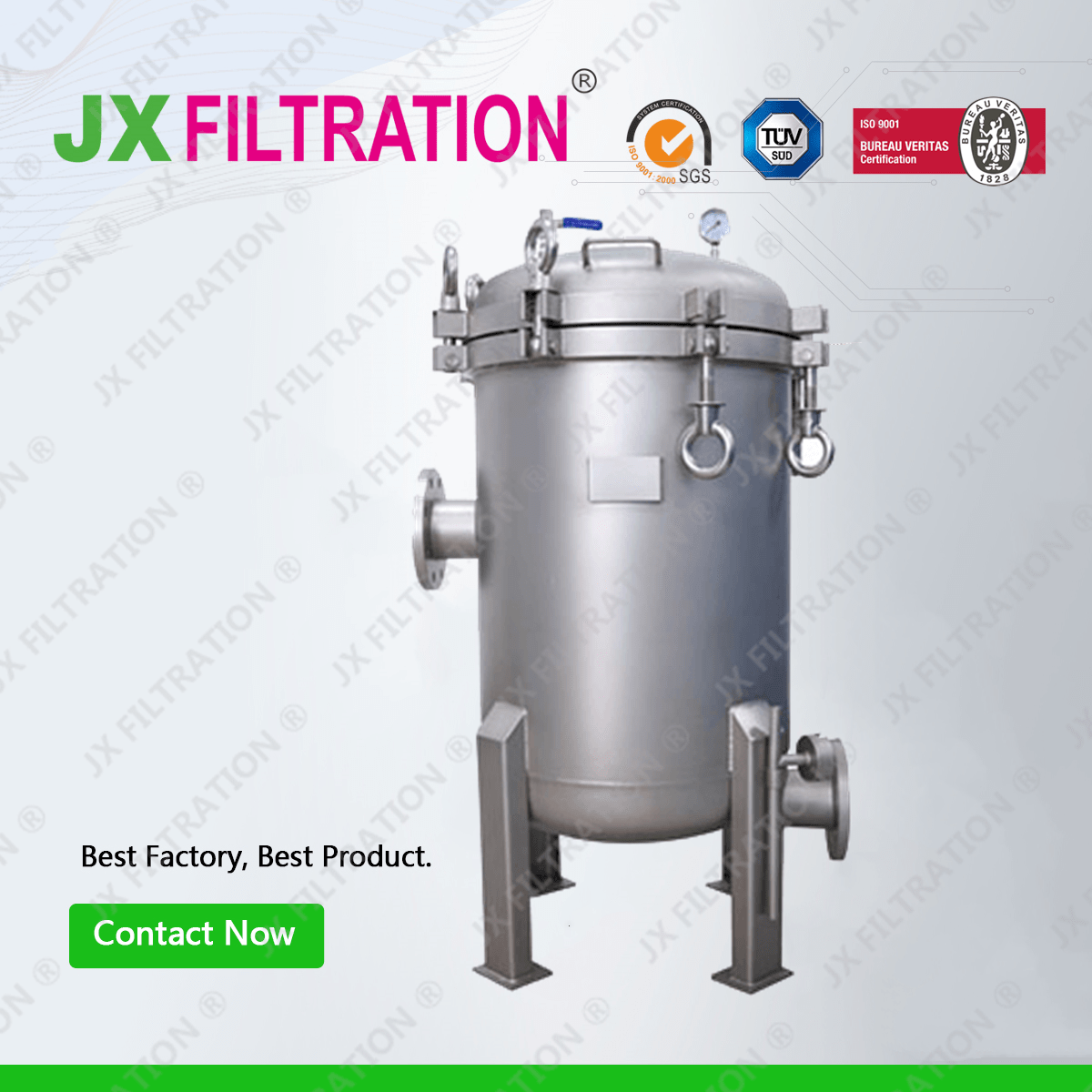Bag Filter for Water Bag Filter Housing