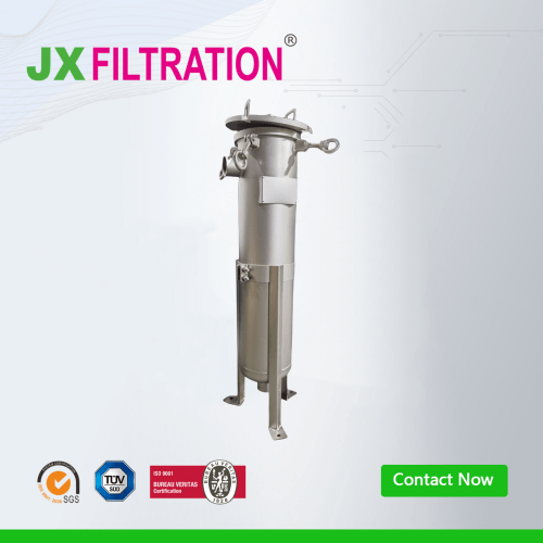 Single Bag Filter Housing