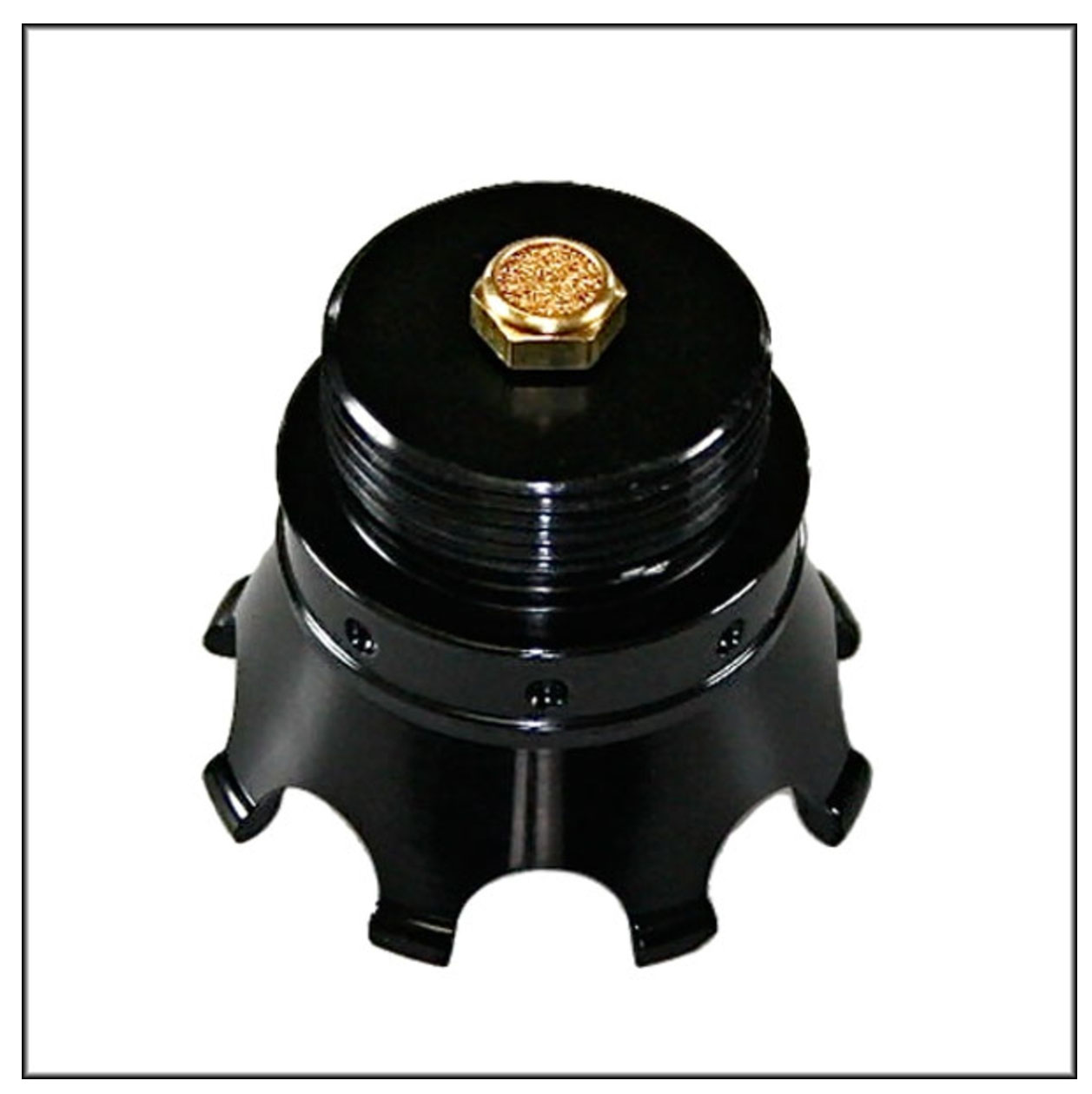 Original Custom Crown Gas Cap Polished Baggers Bags Extended