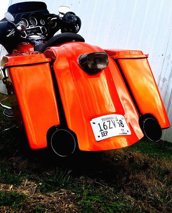 Baggers Bags Extended Stretched Saddlebags Harley Davidson Custom