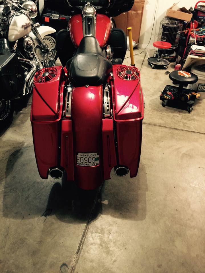 4.5” Stretched Bagger Kit for 20142019 Harley Davidson Baggers Bags