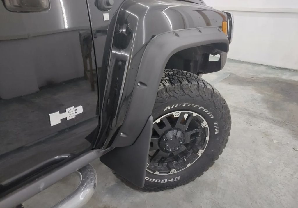 Hummer H3 Fender flares +80mm Oversize Wide Body Baggers Bags