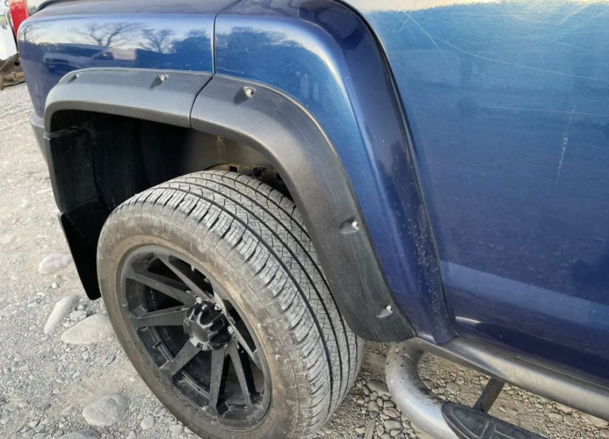 Hummer H3 Fender flares +80mm Oversize Wide Body Baggers Bags