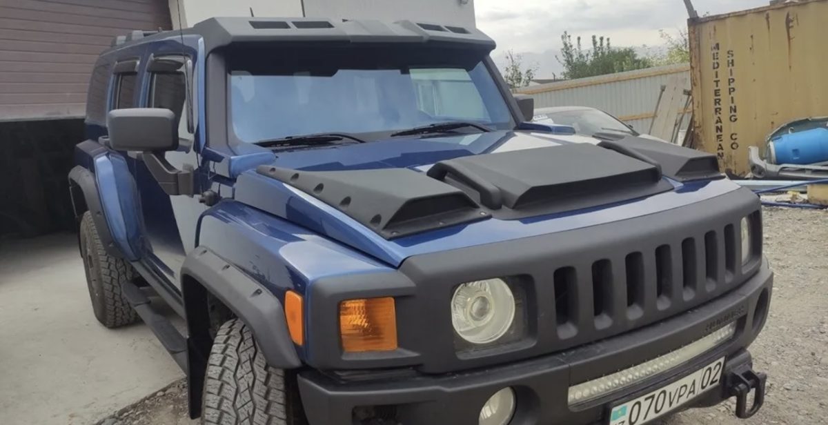 Hummer H3 Fender flares +80mm Oversize Wide Body Baggers Bags