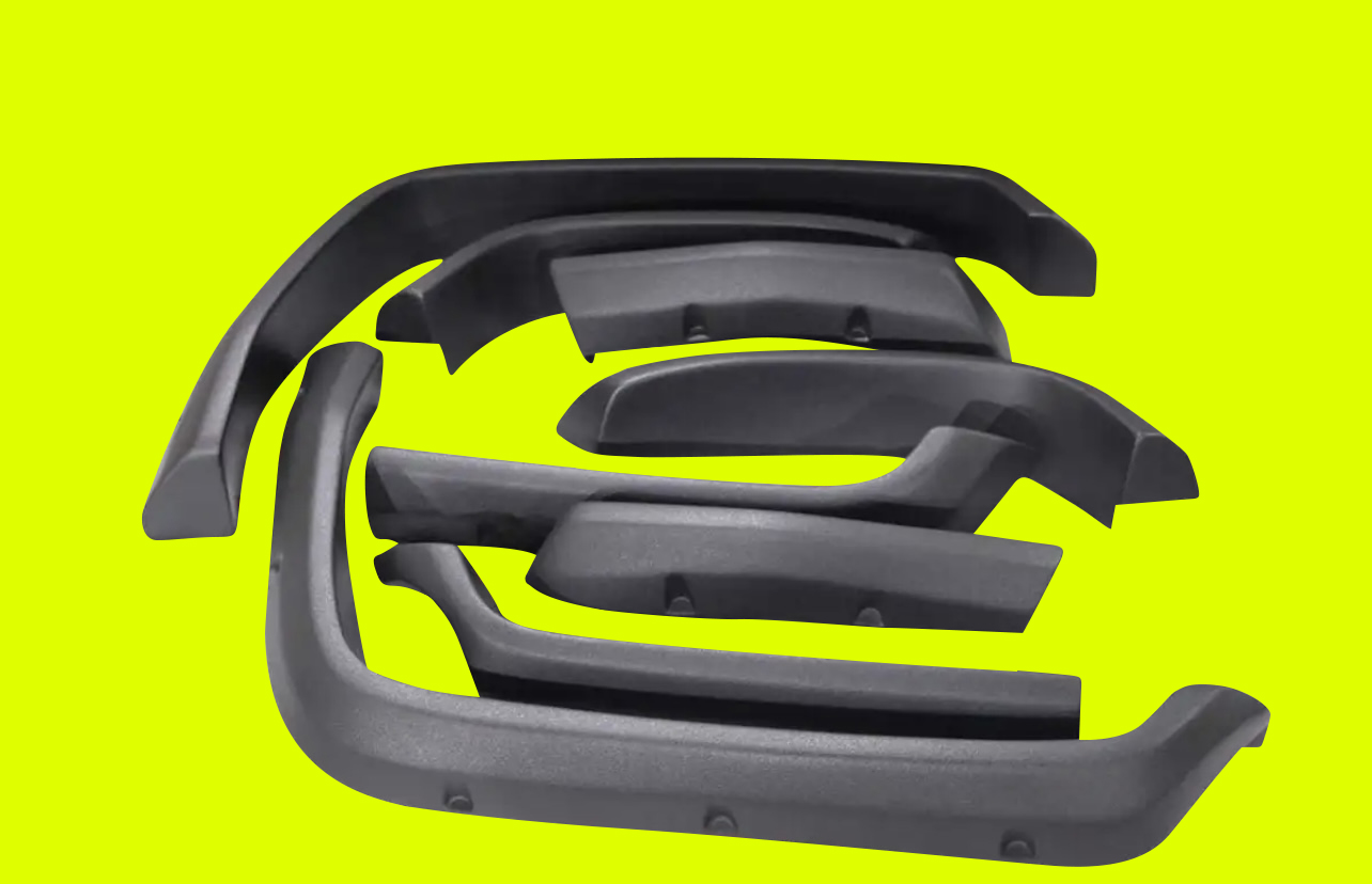 Hummer H3 Fender flares +80mm Oversize Wide Body Baggers Bags