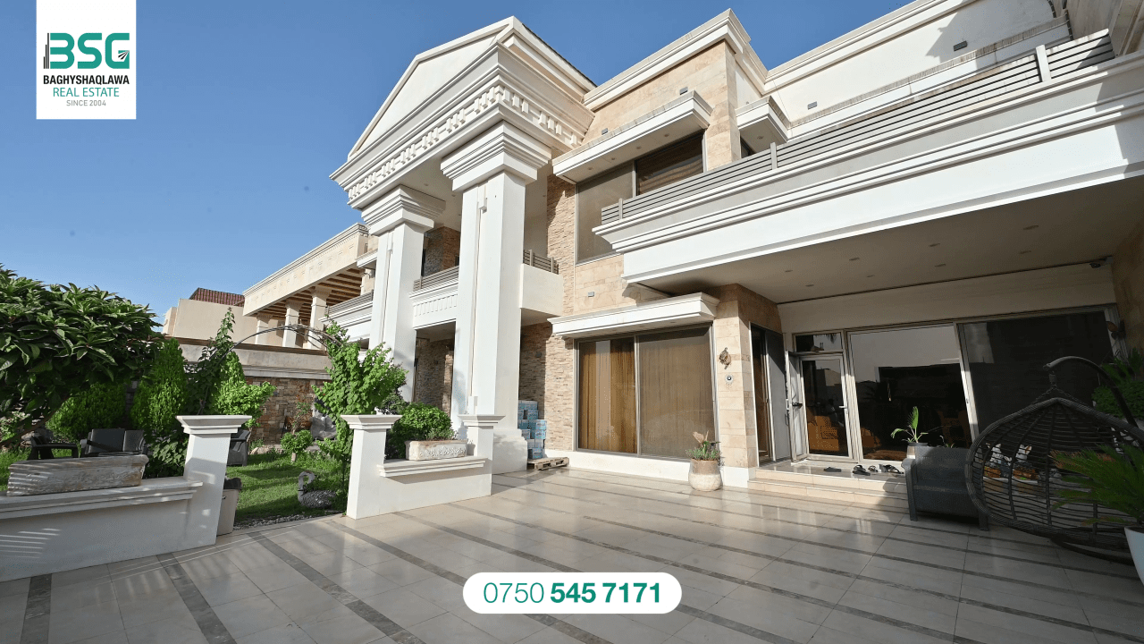 Villa For Sale 800m in Dream City Properties Baghy Shaqlawa Real Estate Company Erbil