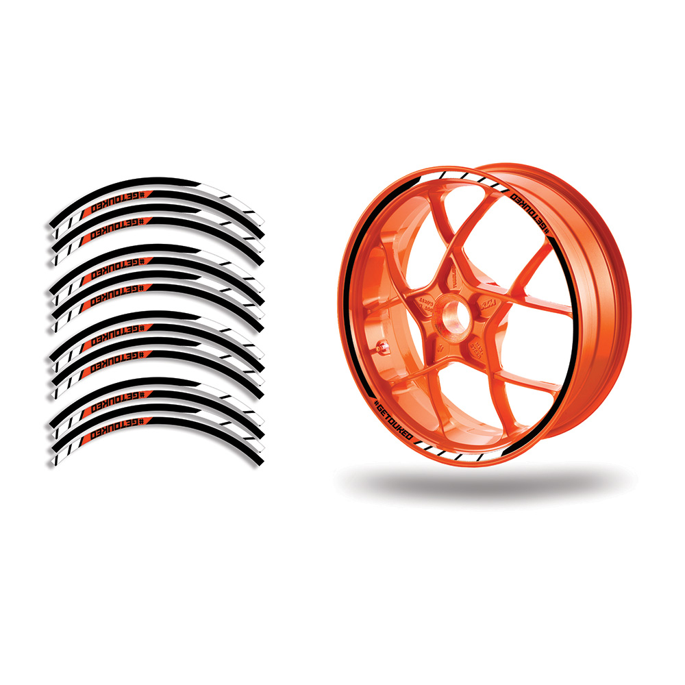 Rim Stickers For Get Duked Bagoros Performance