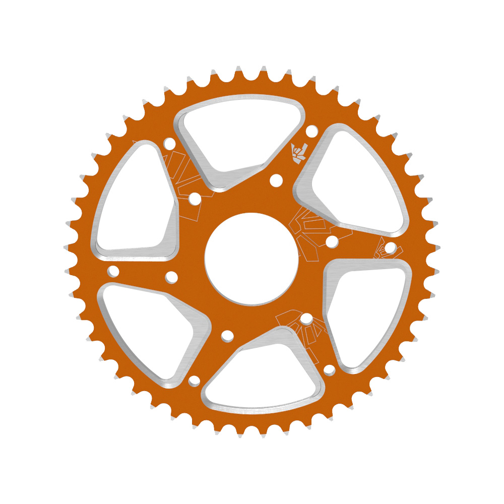 Sprocket 48T For KTM Duke 125 / 200 / 250 / 390 Orange Bagoros