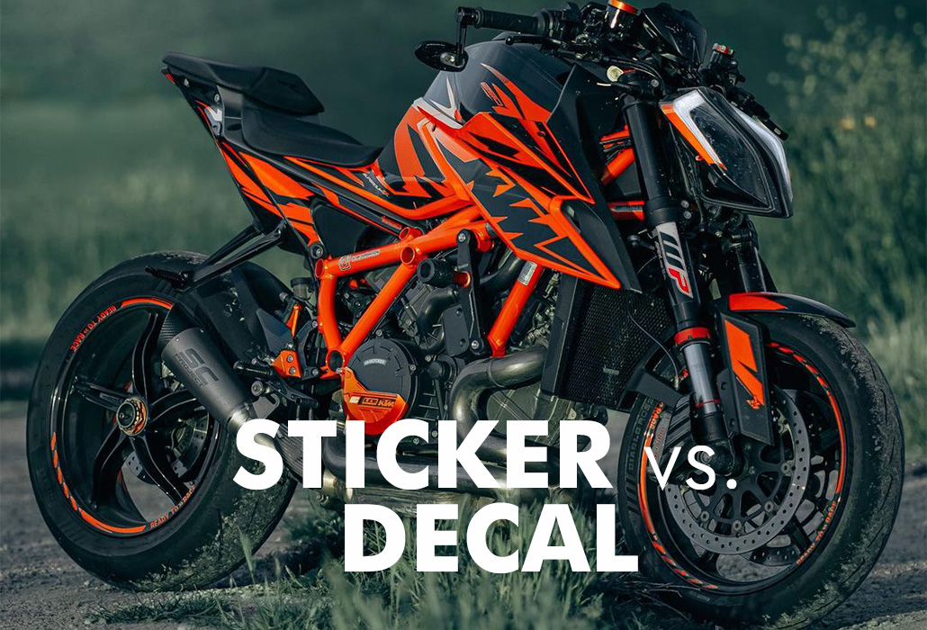 STICKER Vs. DECAL Bagoros Performance