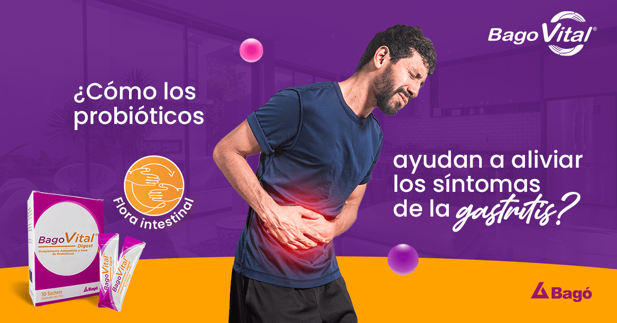 Cómo los probióticos ayudan con los síntomas de la gastritis Bagovital