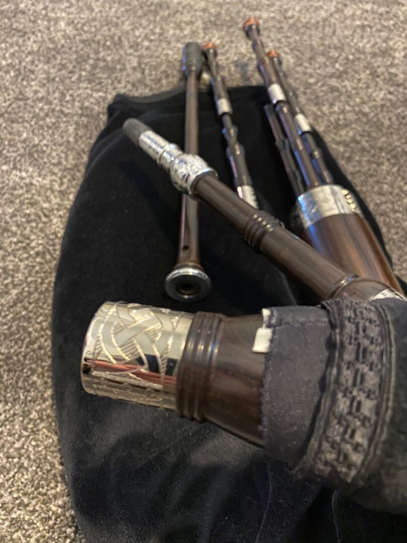 Bagpipe Central Fred Morrison, McCallum Blackwood Mouthblown smallpipes