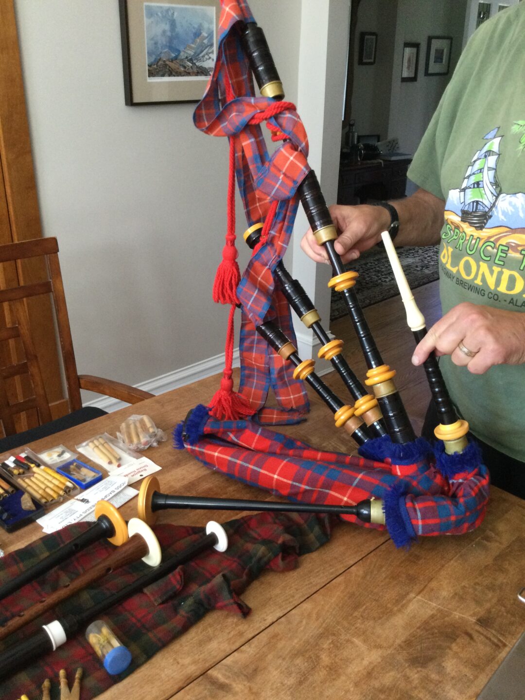 Bagpipe Central Great Highland Bagpipes Lawrie ABW