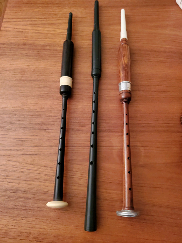 Bagpipe Central Practice Chanter in African Blackwood