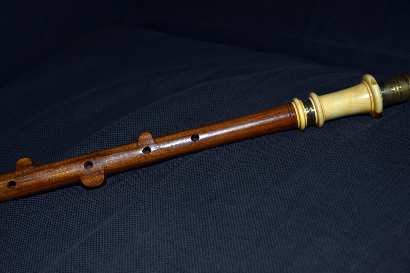Bagpipe Central Uilleann Pipe chanter Bb made R. Patkos