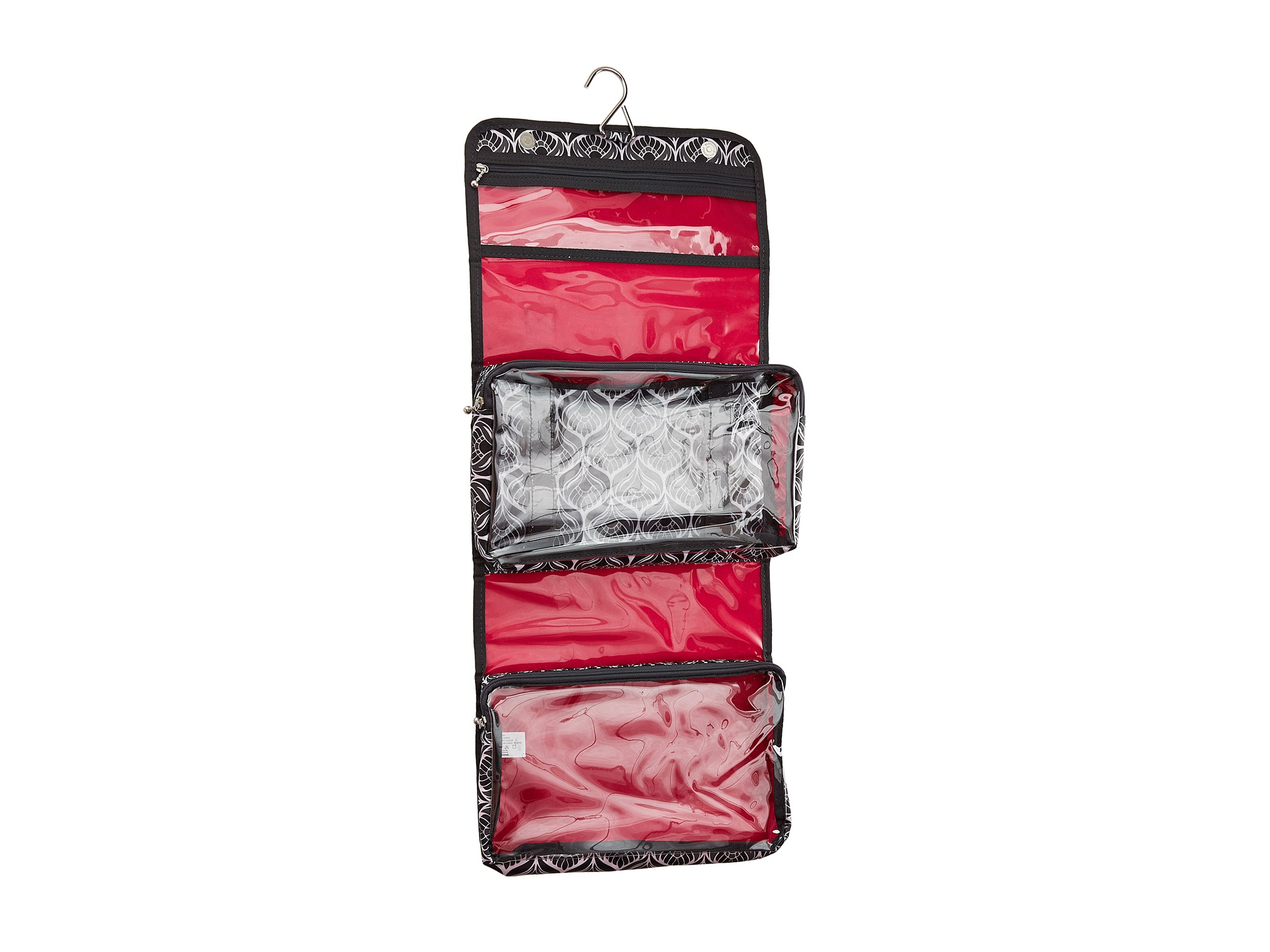 Baggallini Cosmetic Bag. Baggallini Deluxe Travel Cosmetic Apple.