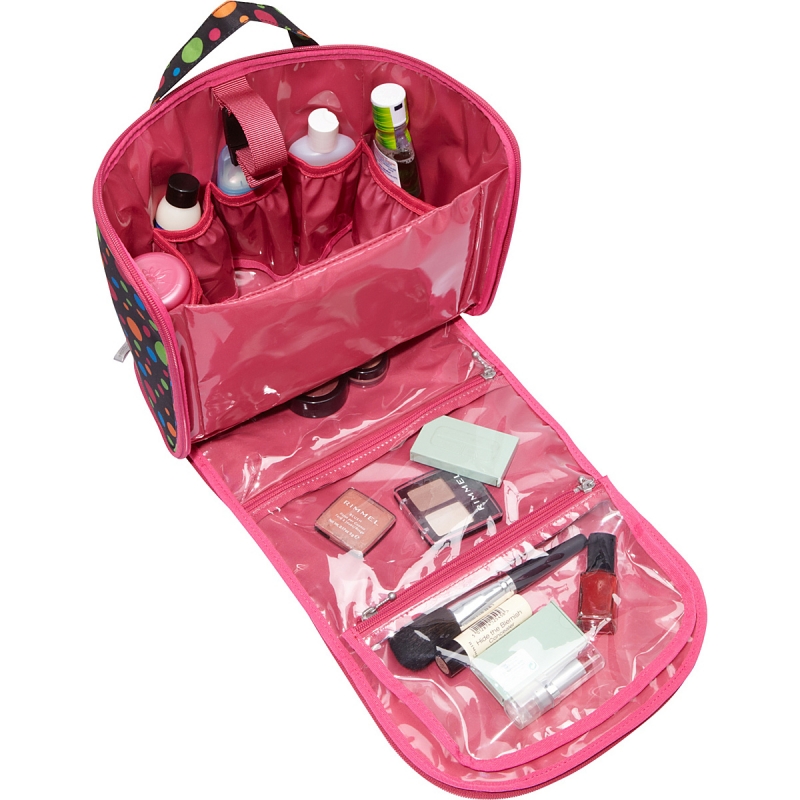 Baggallini Cosmetic Bag. Baggallini Deluxe Travel Cosmetic Apple.