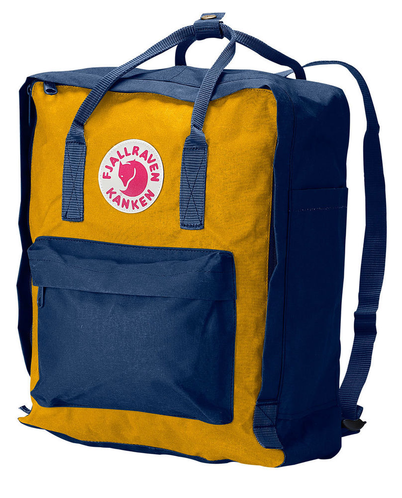 Fjallraven Backpack Yellow. Fjallraven Women's Kanken Backpack, Ochre