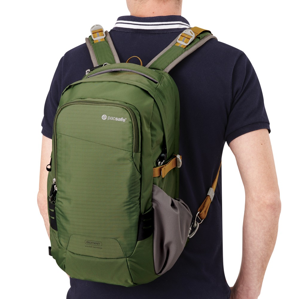 Pacsafe Anti Theft Backpack. Pacsafe Metrosafe LS350 15 Liter Anti