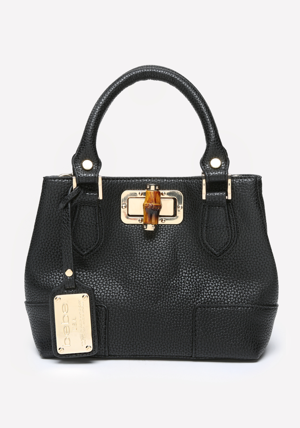 bebe bags. Gio Flap Crossbody Black / One Size.