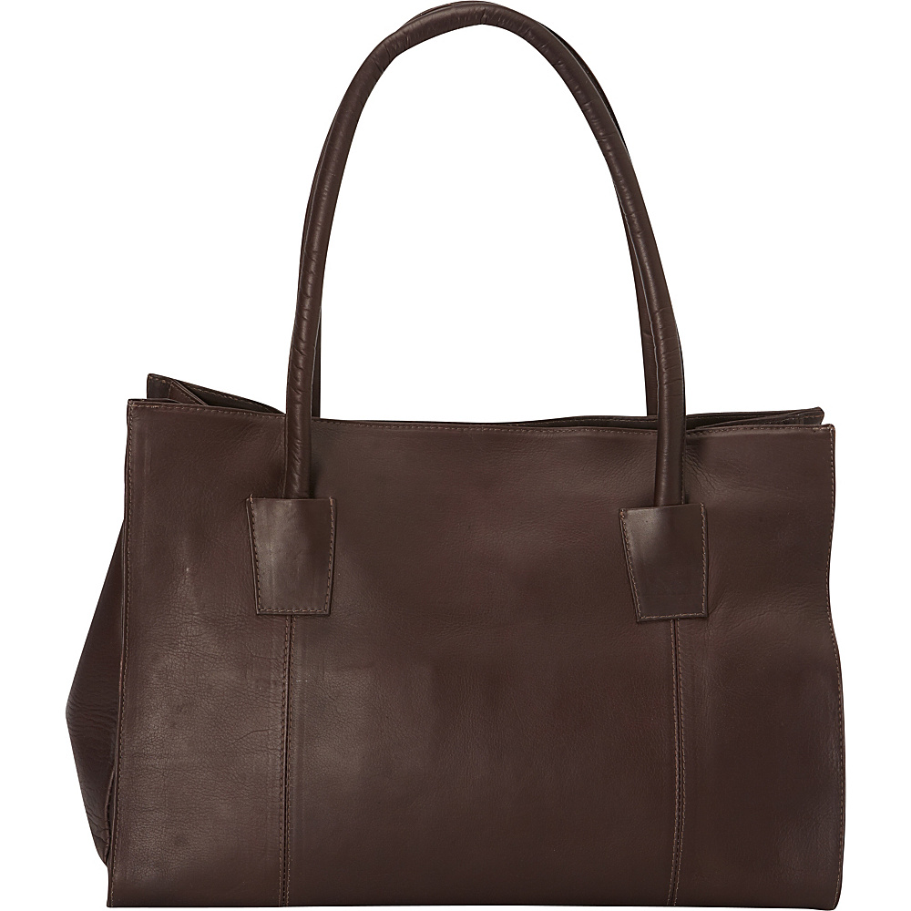 Latico bags. Latico Leathers Bianca Leather Tote Bag for Women (Cognac