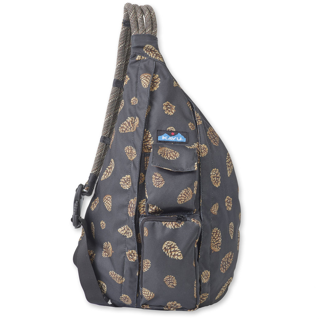 KAVU bags. KAVU Rope Bag, Black,One Size.