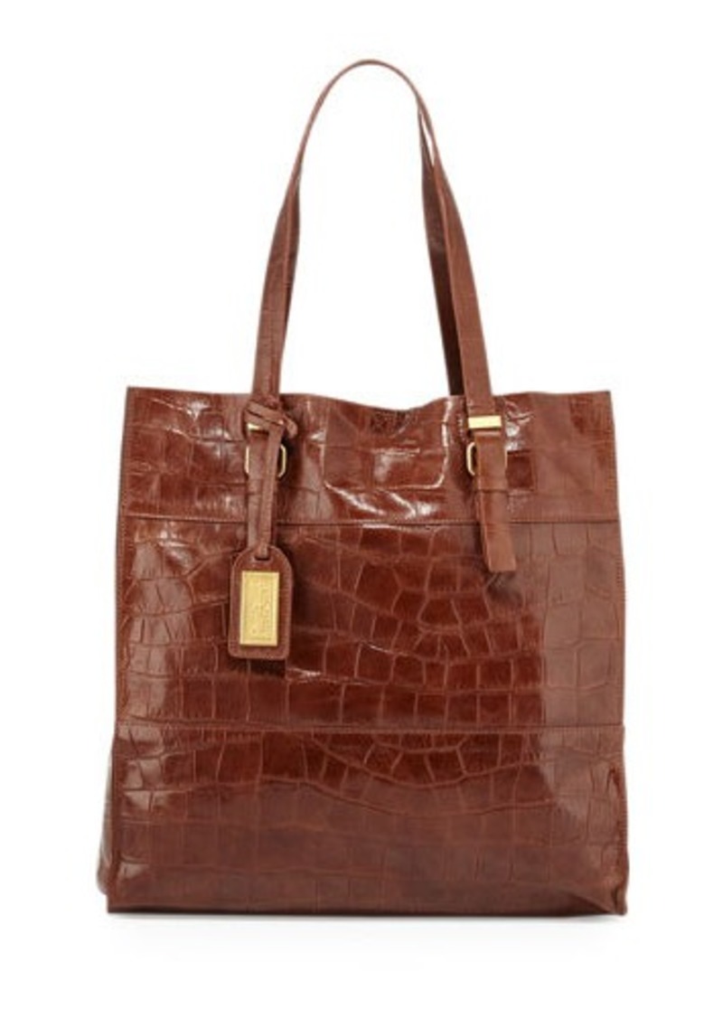 Badgley Mischka bags. Badgley Mischka Madalyn Vegan Leather Travel Tote Weekender Bag (Tan).