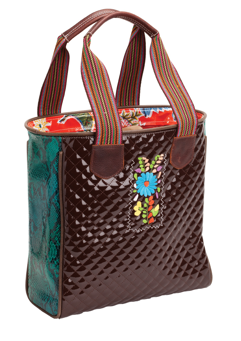 Consuela bags. Blue Q Shoulder Totes The Carry Everywhere Bag With a