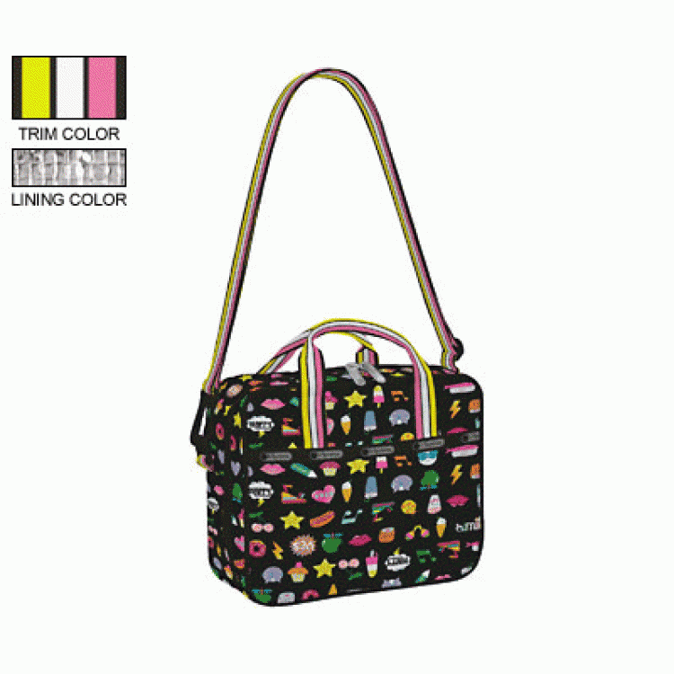 Lesportsac Lunch Bag. Lunch Bag Women Beige Timeless Design for