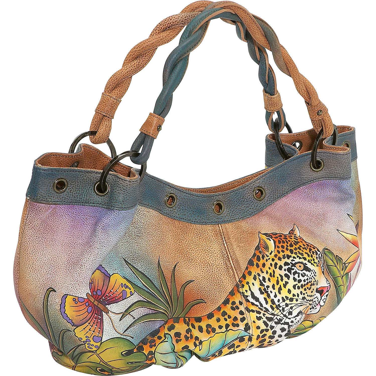 Used Anuschka Handbags. Anna by Anuschka Women's Hand Painted Genuine