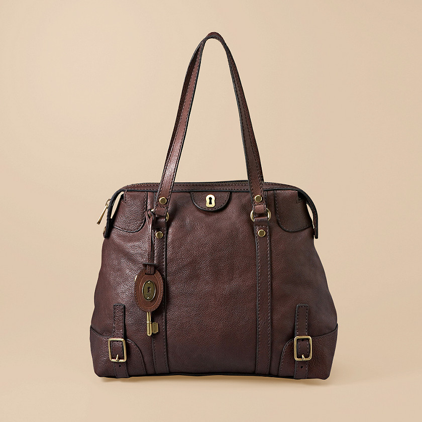 Fossil Ladies Handbags. Fossil Women's Fiona Leather Large Crossbody