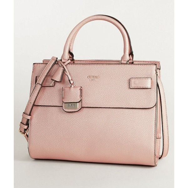 Guess Handbags And Purses. GUESS Hadley Girlfriend Satchel Bla, Black