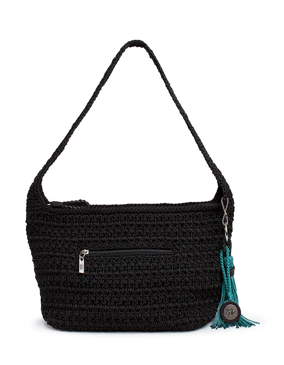 The Sak Crochet Bags. The Sak Riviera Tote, Black Block.