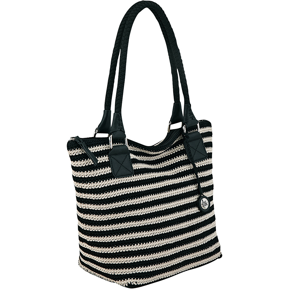 The Sak Crochet Bags. The Sak Riviera Tote, Black Block.