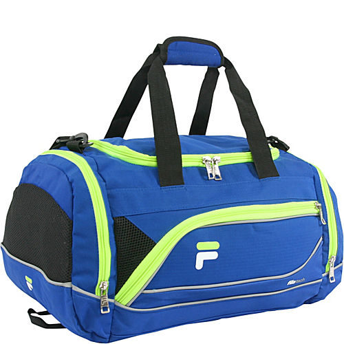 Fila Duffle Bag. Fila 32" Lightweight Rolling Duffel, NEON Lime, One Size.