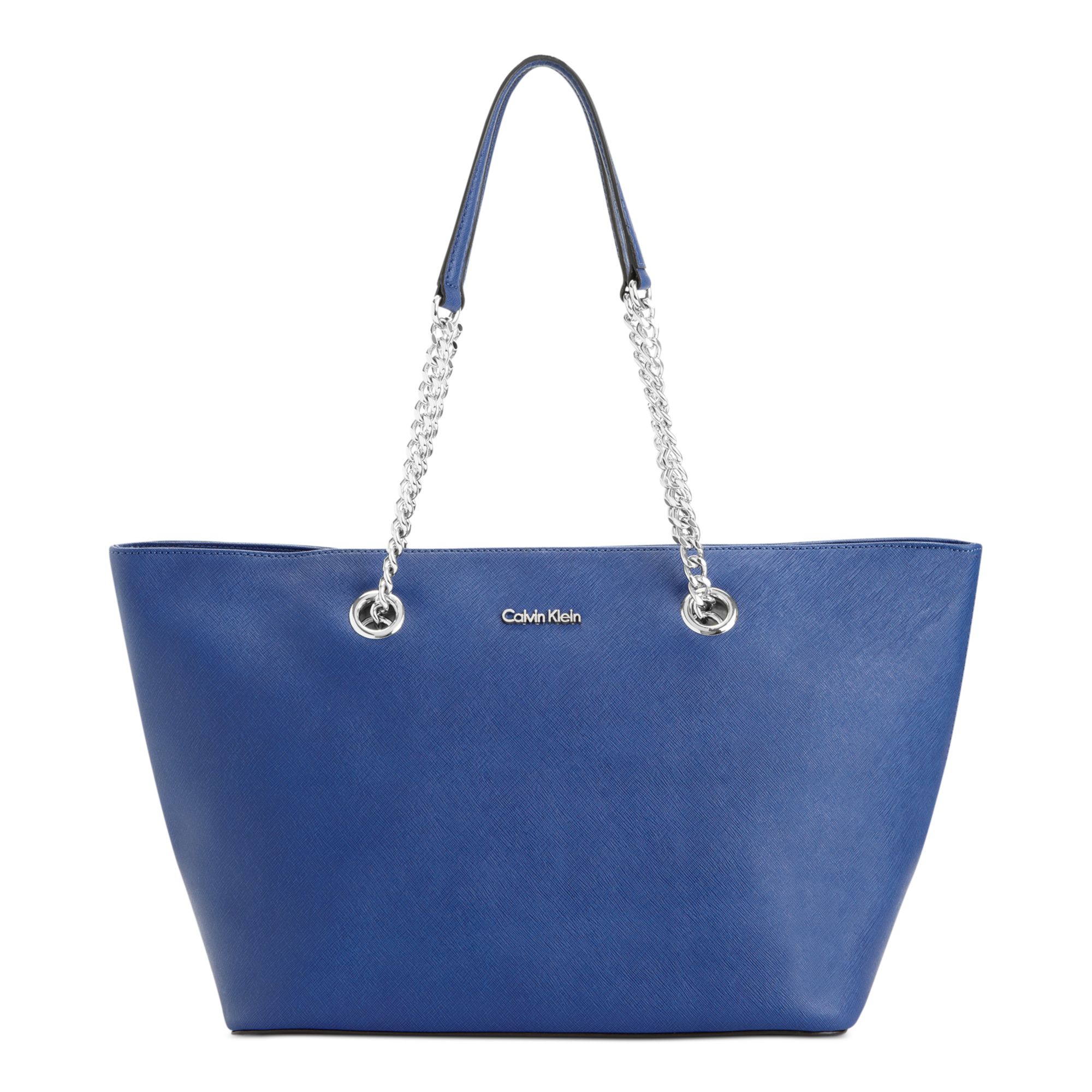 Calvin Klein Blue Purse. Calvin Klein Reyna Novelty Satchel, Flint
