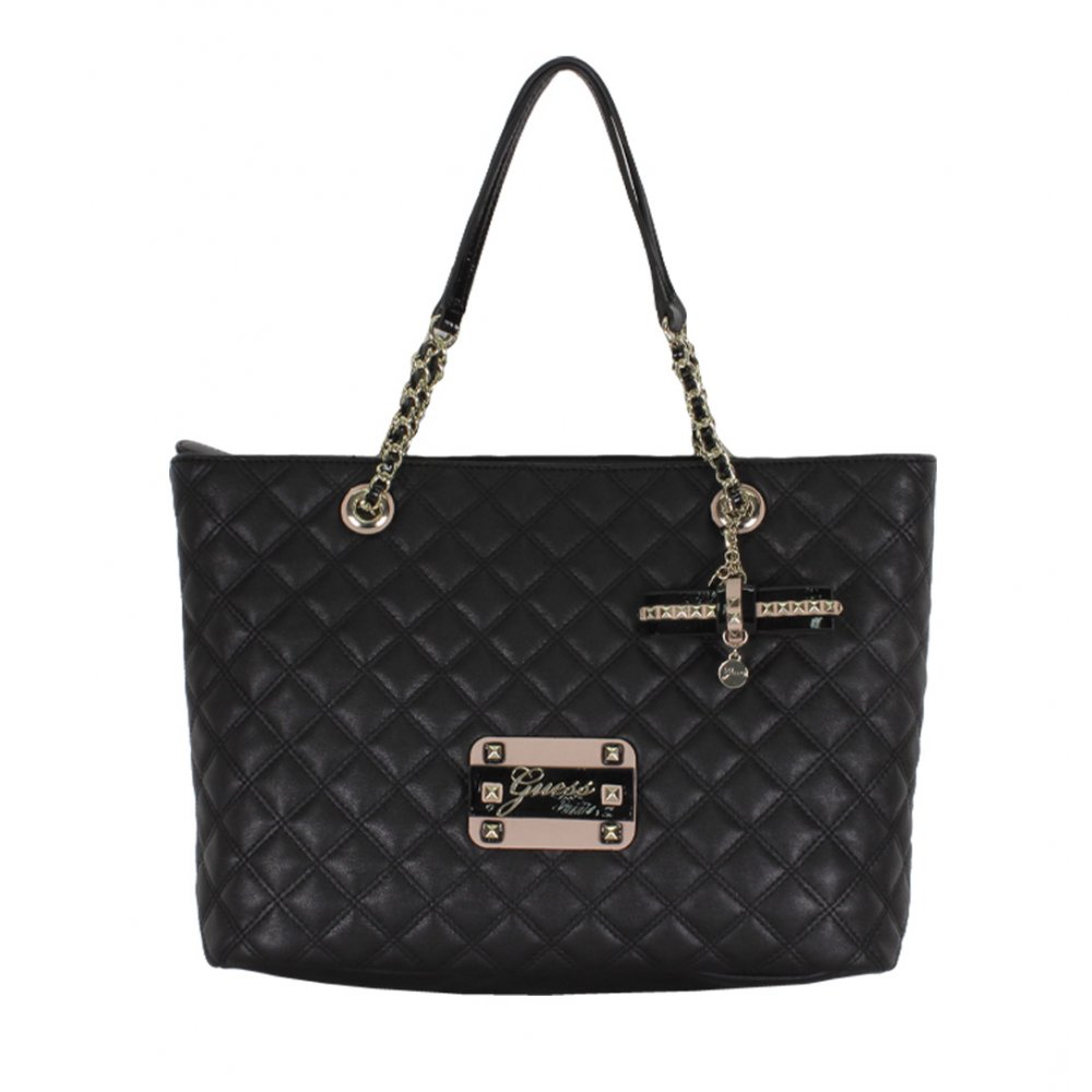 Guess Purse Black. GUESS Noelle Top Zip Shoulder Bag, Black.