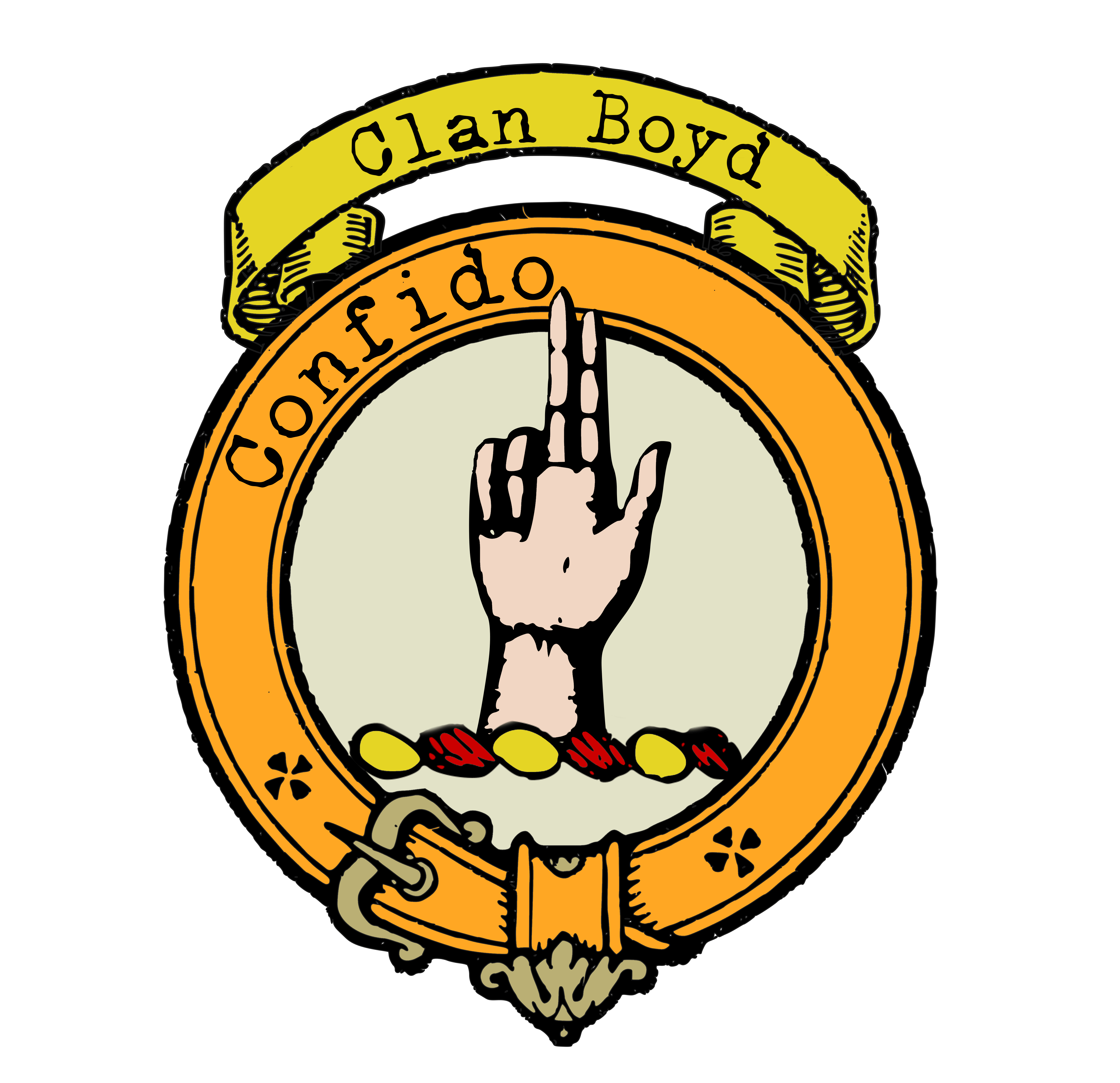 Boyd Clan Crest Bagtown Clans