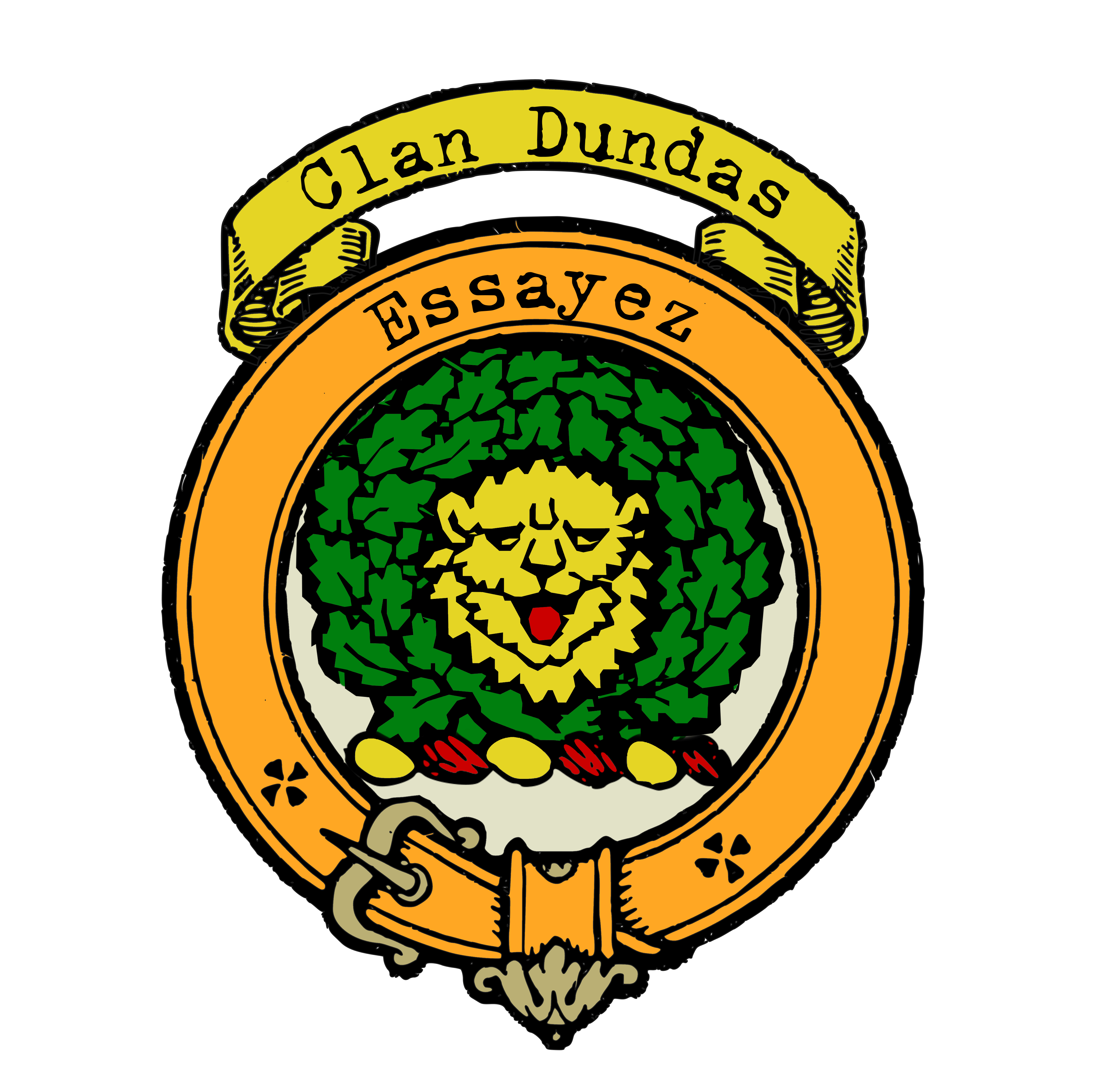 Dundas Clan Crest Bagtown Clans