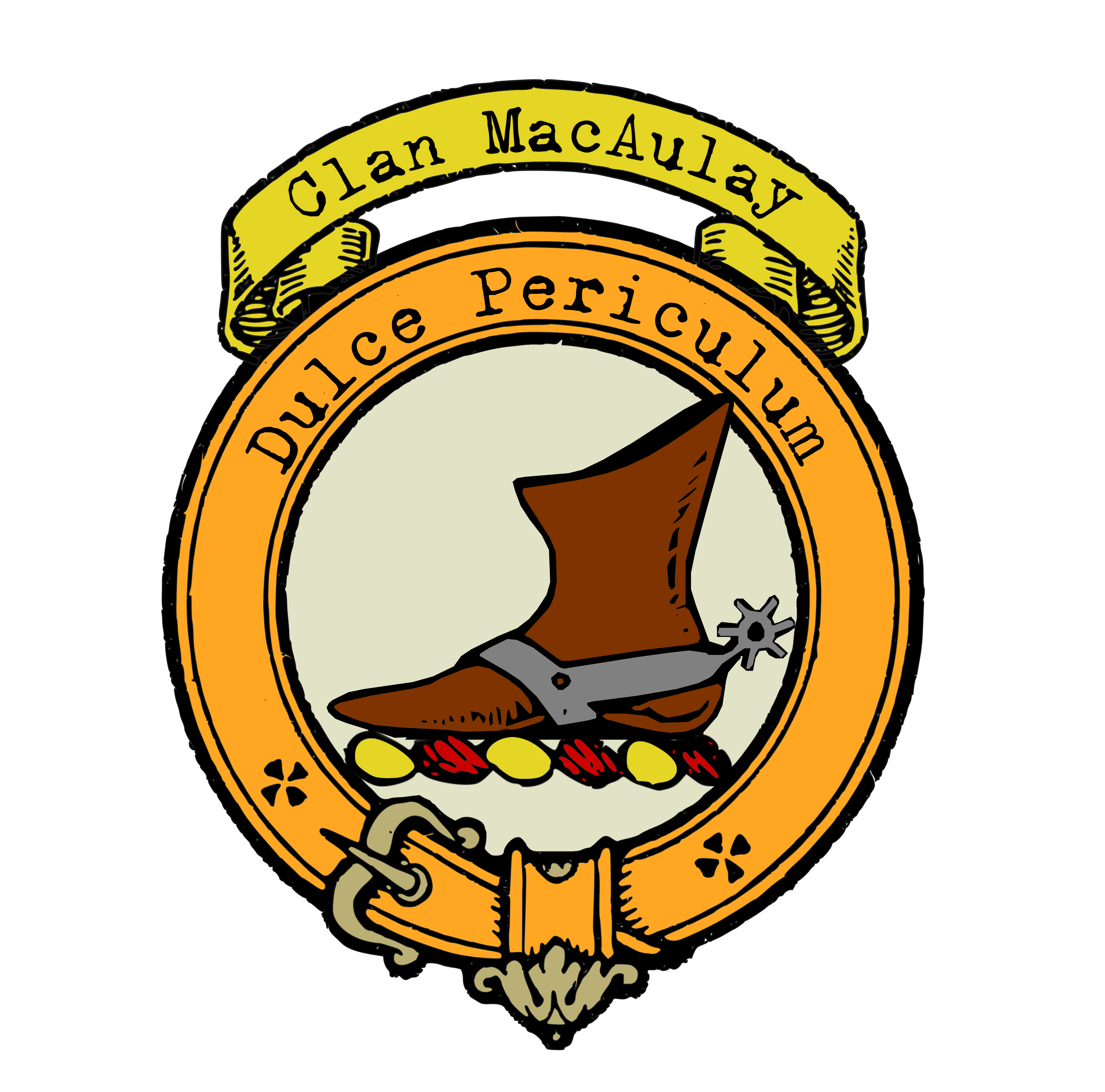 Clan MacAulay Crest Bagtown Clans