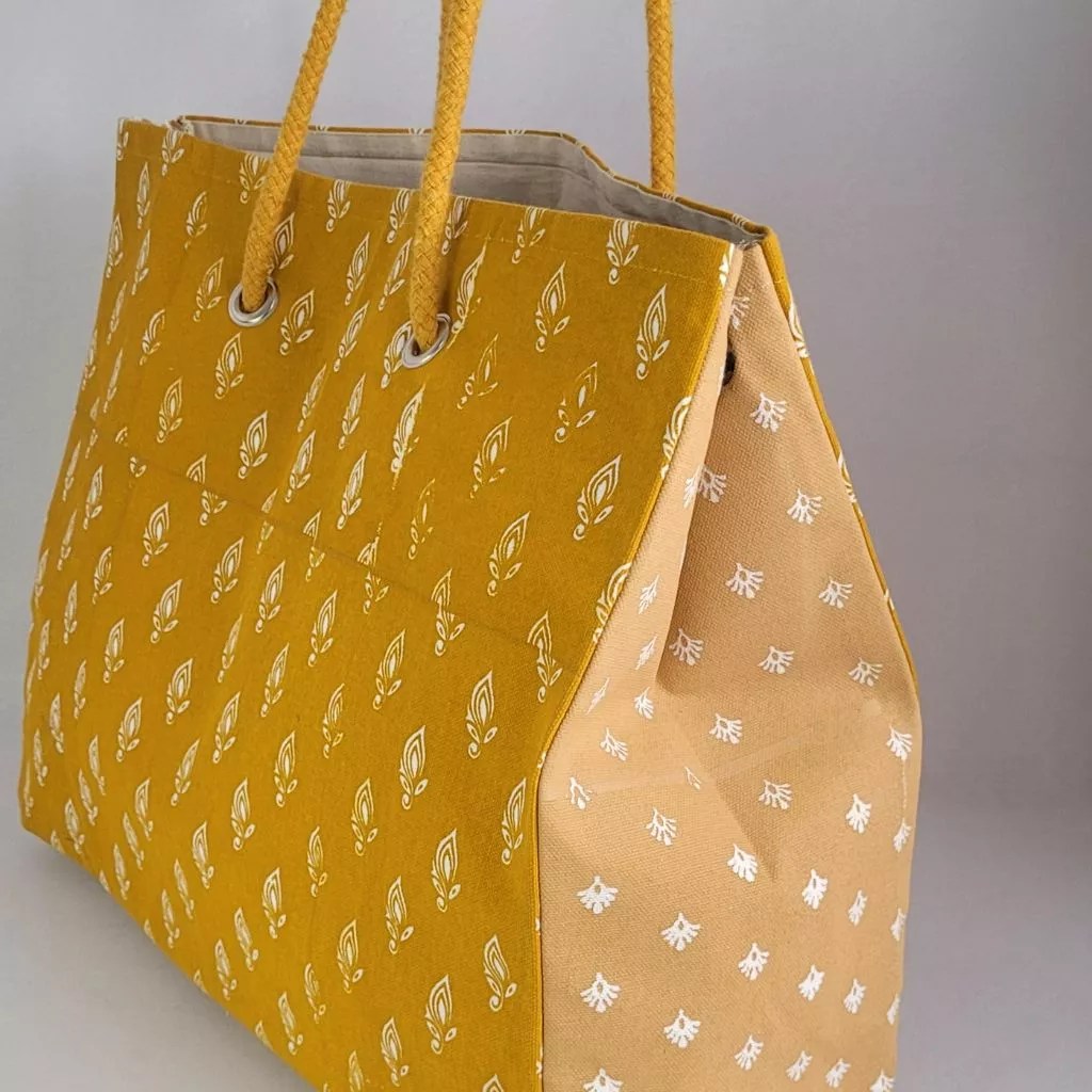 Mustard yellow tote Bagworld Eco Friendly Bags and Accessories